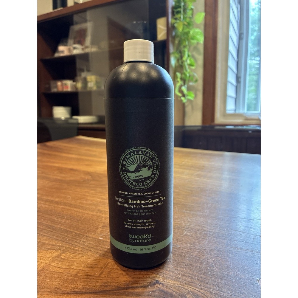 Tweak'd by Nature Revitalizing Hair Treatment Mist 16oz Bamboo Green Tea